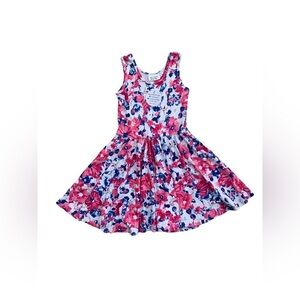 Dot Dot Smile NWT Size 3/4 Watercolor Flower Print Dress